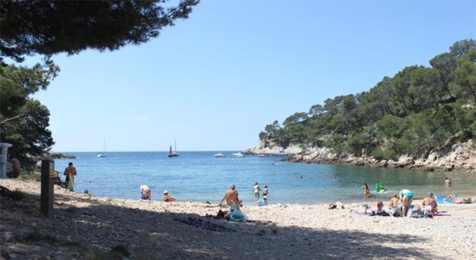 Apartamento Daniel Saint-Cyr-sur-Mer Exterior foto